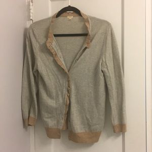 J. Crew Grey Cardigan in size M.